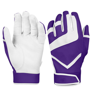 Gants de frappe de baseball professionnels unisexes à doigts entiers pour l'entraînement, avec logo personnalisé - Product Image 1