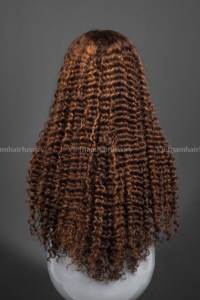 Peluca frontal de cabello humano Remy vietnamita 100% al por mayor, trama única, onda Natural, Color personalizado, Super doble dibujado, ¡el mejor precio! - Product Image 5