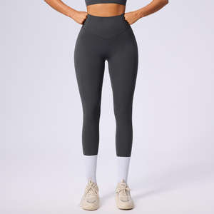 Leggings de Yoga de Cintura Alta con Efecto Scrunch y Bolsillos Laterales, Pantalones de Entrenamiento con Control de Abdomen para Mujer, Leggings Deportivos Elásticos para Gimnasio - Product Image 6