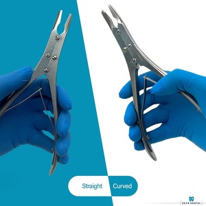 Ijrak Surgical Manual Veterinary Orthopedic Rongeur Surgical Bone Crushing Forceps Stainless Steel Reusable Instrument Set CE - Product Image 5
