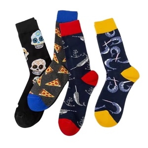 Calcetines de Algodón Personalizados para Hombre, Calcetines de Vestir Coloridos con Diseños Divertidos - Product Image 2