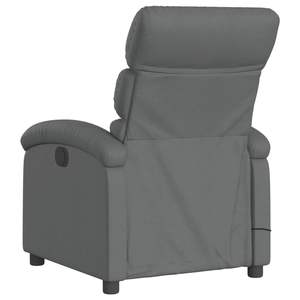 Sillón Reclinable Individual de Masaje en Poliéster Gris Oscuro - Product Image 6
