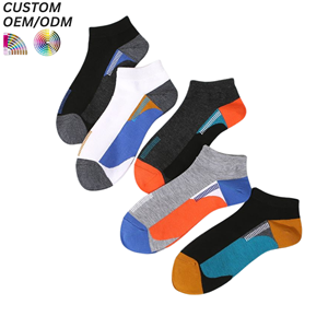 Chaussettes de sport respirantes à 5 orteils tricotées sur mesure, séchage rapide, anti-bactériennes, pour usage quotidien en intérieur, performance athlétique, OEM ODM - Product Image 5