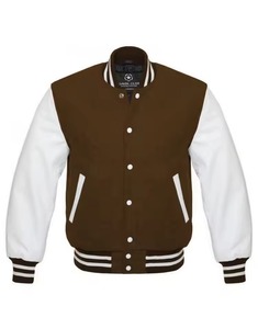 2026 Wholesale Custom <b>Men's</b> Coated Versity <b>Jacket</b> Stand Collar Waterproof Breathable High Quality Professional Long Sleeve - Product Image 3