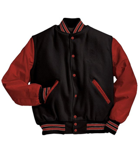 2026 Hot Sale Custom Brand Windproof Breathable Plus Size Embroidery Logo Wool Varsity <b>Jacket</b> <b>Men</b> <b>Baseball</b> <b>Jacket</b> Fleece Filled - Product Image 5