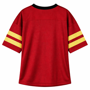 Maglia in Rete Streetwear con Etichetta Privata per Marchi di Moda, Logo Personalizzato, Jersey Oversize Unisex da Football Americano a Manica Corta - Product Image 6