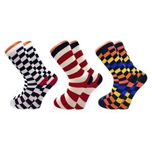 Calzini da donna divertenti e colorati in cotone 6 paia di novità - Product Image 3