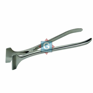 Épandeur à plâtre manuel en acier inoxydable gris HENNING 270 mm avec poignée confortable, instrument chirurgical C-Tick - Product Image 6