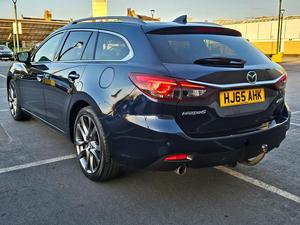 Mazda6 2.2 Skyactiv-D Sport Nav Tourer Euro 6 5 Puertas OEM DIY Acero, Año 2015, Impecable - Product Image 4