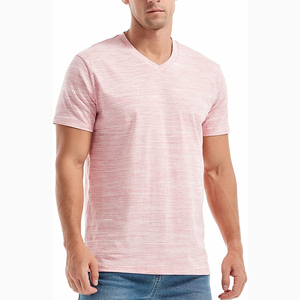 T-shirt Homme Oversize Personnalisé de Haute Qualité, Respirant, à Motif Uni, Col Rond Tricoté, Manches Courtes, Décontracté, Vente en Gros - Product Image 2