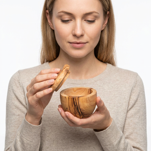 Eco-Friendly Bamboo Wood Handmade Salt and Pepper Set Custom Sizes Wedding Tableware <b>Spice</b> <b>Jars</b> Dishwasher & Oven Safe - Product Image 1
