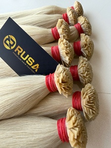 Extensiones de Cabello Humano Vietnamita Virgen de Primera Calidad con Punta Plana y Queratina, Color Personalizado - Product Image 3