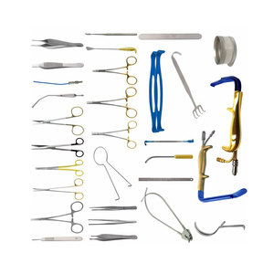 Juego de Instrumentos para Aumento de Senos, Acero Inoxidable, Retractor Quirúrgico de Fibra Óptica, Tijeras Solz, Profesional, Manual, Plástico - Product Image 5