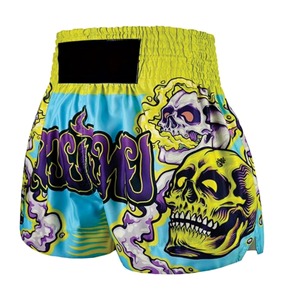 Pantalones Cortos de Boxeo Muay Thai ERID SPORTS de Primera Calidad, Logotipo Personalizado, Pantalones Cortos de Lucha MMA Kickboxing, Transpirables, de Poliéster, para Artes Marciales - Product Image 1