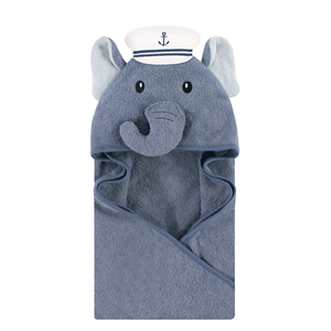 Best Absorbent Bamboo Cotton Hooded Bath <b>Wrap</b> for Babies 0-5 Years Custom Logo-OEM/ODM Service Hypoallergenic Bath <b>Towel</b> - Product Image 2
