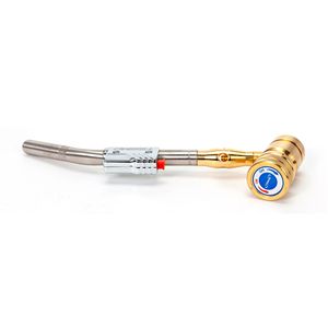 Torche à gaz portable Tesmo Lumos A en laiton et acier inoxydable pour le brasage de tuyaux en cuivre, la soudure et l'installation de climatisation - Product Image 5