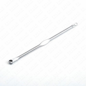 Extracteur de points noirs et d'acné en acier inoxydable à double extrémité, outil professionnel d'élimination des comédons pour les soins de la peau du visage, 1 pièce - Product Image 6