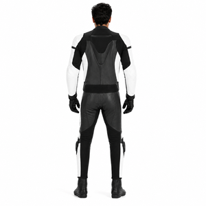 Traje de Motocicleta de Cuero Samroz Sports de Una Pieza para Hombre, con Armadura CE Extraíble, Resistente al Agua y al Viento, para Todas las Estaciones, Invierno - Product Image 3