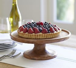 Eco Friendly Handmade Wooden Cake Stand Made Solid Hardwood Modern Antique Design for Sustainable Dessert Display Catering - Product Image 3