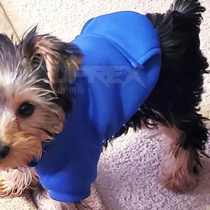 Adorable sudadera con capucha para perro, cálida, con bolsillo, suave, ropa de invierno para perros pequeños, medianos y cachorros. - Product Image 3