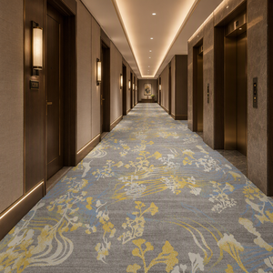 Tapis Axminster 80% <span class=keywords><strong>Laine</strong></span> 20% Nylon, Moquette Mur à Mur pour Couloir d'Hôtel, Chambre d'Hôtes, Hall d'Hôtel de Luxe, Fourniture Directe Usine - Product Image 3