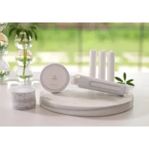 หัวฝักบัว LED สำหรับห้องน้ำ รุ่นพรีเมียม SinSu หัวฝักบัวกรองน้ำ สำหรับน้ำกระด้างและคลอรีน พร้อมไส้กรองสำหรับห้องอาบน้ำ สปา - Product Image 2