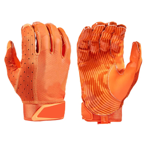 American Football Gloves Lightweight Gloves With Grip Support For Practice And <b>Game</b> Play - Product Image 1