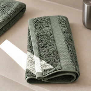Cotton Guest <b>Towel</b> Soft Textured Absorbent <b>Hand</b> <b>Towel</b> for <b>Bathroom</b> and Daily Use - Product Image 1