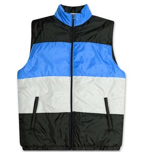 Veste matelassée légère et décontractée pour hommes Gilet matelassé coupe-vent d'extérieur sans manches - Product Image 4