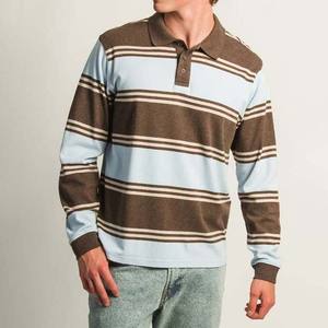 OEM ODM Personnalisé Respirant Séchage Rapide Anti-bactérien Écologique Imprimé par Sublimation Grande Taille Manches Longues Jersey Homme - Product Image 1