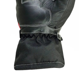 Guantes de Motocicleta de Cuero Genuino OEM 2027, Diseño Personalizado, Resistentes al Viento, Ligeros, Cierre de Gancho y Bucle, Invierno, Unisex - Product Image 6