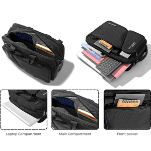 Custom Logo 440 Urban EDC Backpack 18L Large Capacity Waterproof Nylon Business <b>Bag</b> with USB Portable Factory OEM/ODM Service - Product Image 5