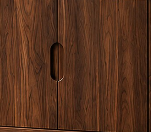 Hot Sale <b>Mid</b> <b>Century</b> Wooden <b>Sideboard</b> Cabinet Modern Walnut Storage Credenza Buffet Table Living Room Furniture Unit Supplier - Product Image 5