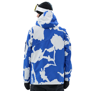 Chaqueta de Esquí para Hombre, Impermeable, Acolchada, Abrigo de Invierno para la Nieve, Transpirable, Cortavientos, con Capucha, Térmica, Ropa Deportiva para Actividades al Aire Libre - Product Image 2