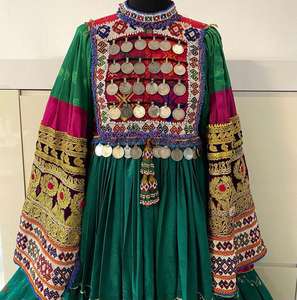 Nuevo Vestido Zerdze 2026, Vestido Maxi Afgano Madgul para Mujer, Vestido Guldoze Floral Kuchi, Mangas Largas, Elegante para Fiestas, Talla XL - Product Image 5