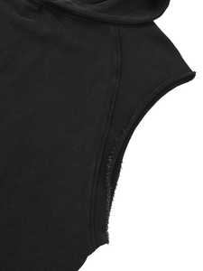 Sweat-shirt décontracté à capuche sans manches pour homme, avec logo de basketball brodé, coupe classique, pour l'automne - Product Image 5