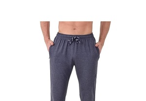 Pantalon décontracté droit pour homme, fabrication professionnelle, léger, effet délavé, service OEM, conception de logo personnalisé, anti-plis, écologique - Product Image 3