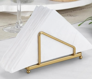 Black Metal Napkin Storage Holder With Premium Quality <b>Wedding</b> Tableware Decor Napkin Holder At Cheap Price Napkin Holder - Product Image 4