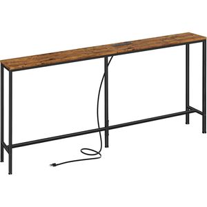 Consolle da 70 Pollici con Stazione di Ricarica e Presa Elettrica per Ingresso o Divano, Design Salvaspazio - Product Image 1