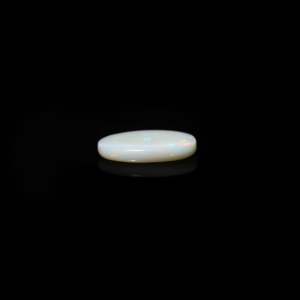 Sky Blue 5.2 Carat Natural Ruby Oval Faceted Loose Gemstone for Fine Jewelry - Product Image 3