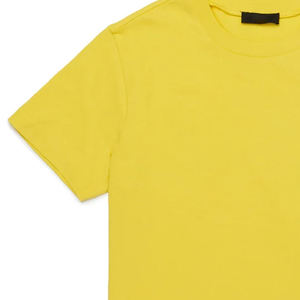 T-shirt garçon col rond uni et confortable, prix abordable, service OEM, idéal pour les acheteurs en gros, collection été 2026 - Product Image 3