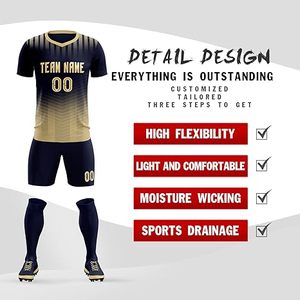 Uniforme de Fútbol sin Mangas de Último Diseño, 100% Poliéster, Nuevo Estilo, Personalizable con Logotipo Profesional para Adultos, Calidad Premium, Color Personalizado - Product Image 2