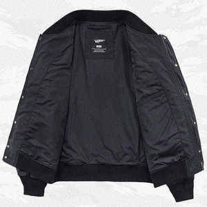 Custom Logo High Quality Mens Tactical Techwear <b>Jacket</b> Multi-pocket Cargo Bomber <b>Jacket</b> Windproof Functional Streetwear Coat - Product Image 4