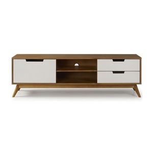 Mueble de TV Muebles para el hogar de madera de teca genuina de calidad para la sala de estar, habitación familiar, habitación de apartamento de diseño moderno - Product Image 4