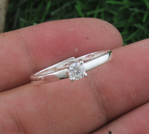 925 Sterling <b>Silver</b> Turquoise Heart <b>Band</b> Ring Bezel Setting Classic Eternity Ring Gemstone Jewelry Women <b>Wedding</b> Anniversary - Product Image 4