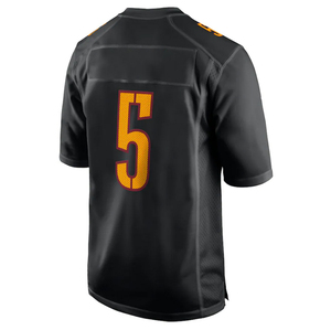 Camiseta de Fútbol Americano Personalizada para Hombre, 100% Poliéster, Transpirable, para Entrenamiento Deportivo, Uniforme de Equipo con Transferencia Térmica, OEM - Product Image 5