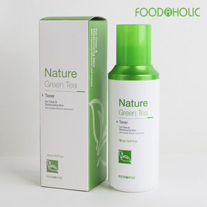 Foodaholic ธรรมชาติโทนเนอร์ชาเขียว150มล. X1เกาหลีสกินแคร์ความงามมาสก์บำรุงผิวเครื่องสำอางเกาหลี - Product Image 1