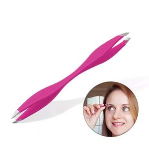 Pince à épiler double face pour sourcils, qualité professionnelle, solution de façonnage et d'entretien des sourcils, prix usine - Product Image 5