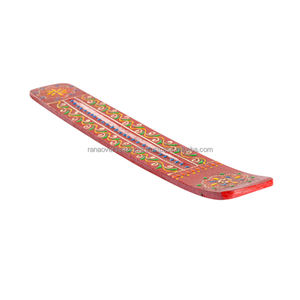 Porte-encens vintage fait à la main de dernière qualité et attrape-cendres en bois pour spa et hôtel de yoga à domicile - Product Image 2