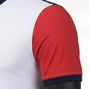 T-shirt en coton tricoté personnalisé avec broderie, poche unie, manches courtes, haute qualité, logo personnalisé, uniforme décontracté, grandes tailles pour hommes - Product Image 5